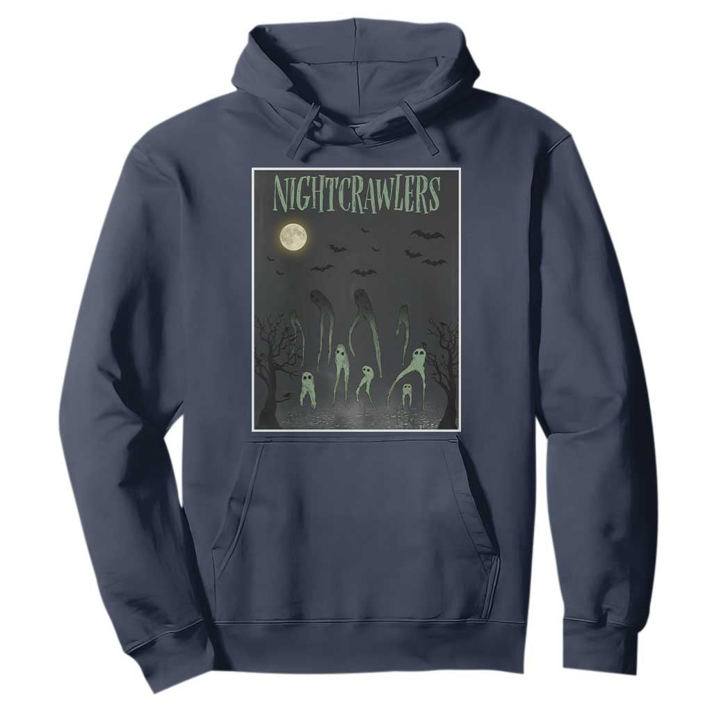 Fresno Nightcrawlers Hoodie Gothic Cryptid Horror Fan Gift TS12 Navy Print Your Wear