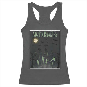 Fresno Nightcrawlers Racerback Tank Top Gothic Cryptid Horror Fan Gift TS12 Dark Heather Print Your Wear