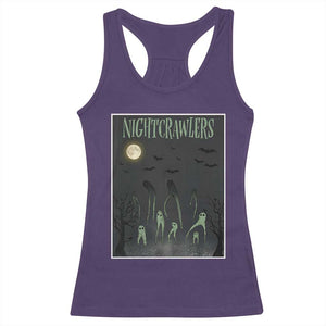 Fresno Nightcrawlers Racerback Tank Top Gothic Cryptid Horror Fan Gift TS12 Purple Print Your Wear