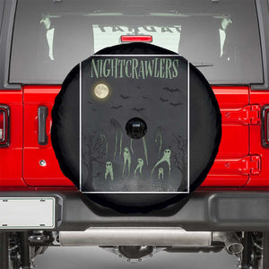 Fresno Nightcrawlers Spare Tire Cover Gothic Cryptid Horror Fan Gift TS12 Black Print Your Wear