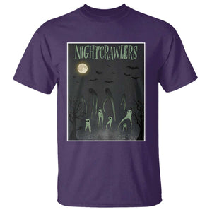 Fresno Nightcrawlers T Shirt Gothic Cryptid Horror Fan Gift TS12 Purple Print Your Wear