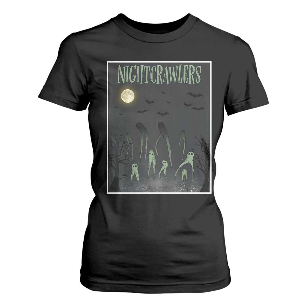 Fresno Nightcrawlers T Shirt For Women Gothic Cryptid Horror Fan Gift TS12 Black Print Your Wear