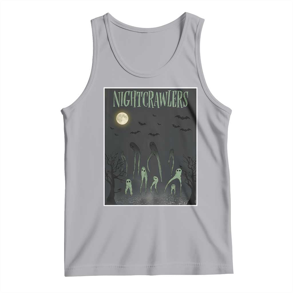 Fresno Nightcrawlers Tank Top Gothic Cryptid Horror Fan Gift TS12 Athletic Heather Print Your Wear