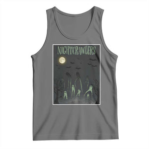 Fresno Nightcrawlers Tank Top Gothic Cryptid Horror Fan Gift TS12 Black Heather Print Your Wear