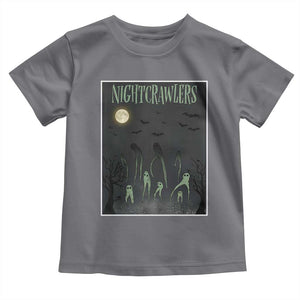 Fresno Nightcrawlers Toddler T Shirt Gothic Cryptid Horror Fan Gift TS12 Charcoal Print Your Wear