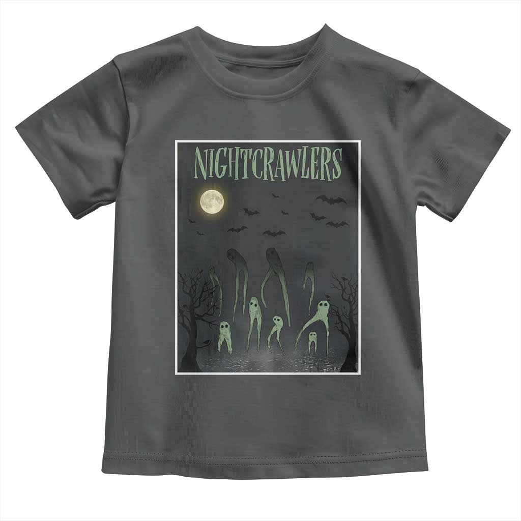 Fresno Nightcrawlers Toddler T Shirt Gothic Cryptid Horror Fan Gift TS12 Dark Heather Print Your Wear