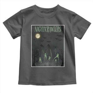 Fresno Nightcrawlers Toddler T Shirt Gothic Cryptid Horror Fan Gift TS12 Dark Heather Print Your Wear