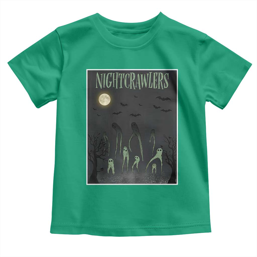 Fresno Nightcrawlers Toddler T Shirt Gothic Cryptid Horror Fan Gift TS12 Irish Green Print Your Wear