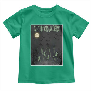 Fresno Nightcrawlers Toddler T Shirt Gothic Cryptid Horror Fan Gift TS12 Irish Green Print Your Wear
