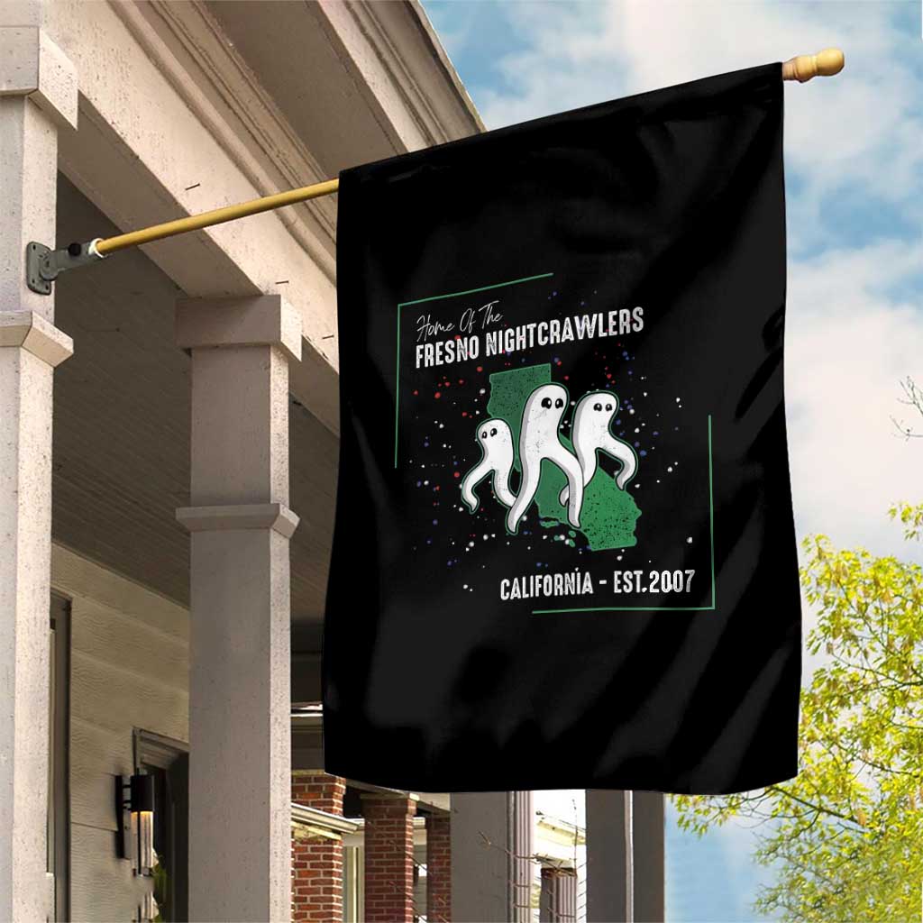 Fresno Nightcrawlers Garden Flag Home Of California Cryptid Gift TS12 Print Your Wear
