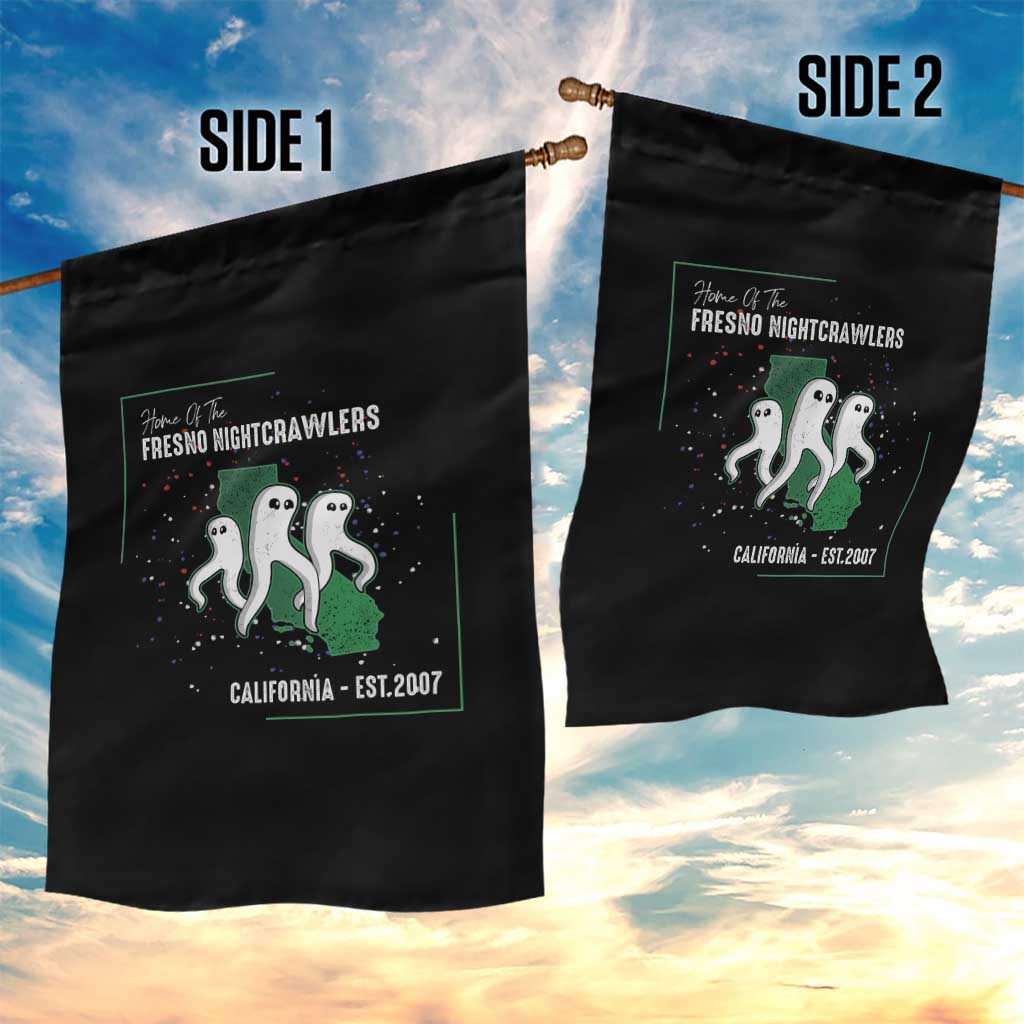 Fresno Nightcrawlers Garden Flag Home Of California Cryptid Gift TS12 Print Your Wear
