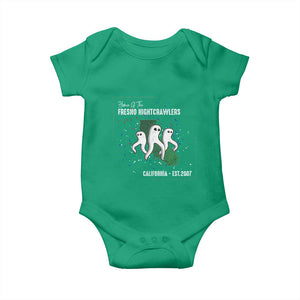 Fresno Nightcrawlers Baby Onesie Home Of California Cryptid Gift TS12 Irish Green Print Your Wear