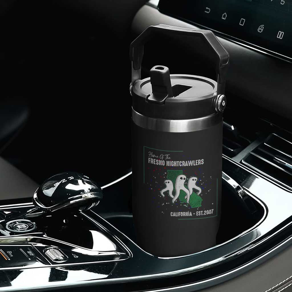 Fresno Nightcrawlers Flip Straw Tumbler Home Of California Cryptid Gift TS12 Print Your Wear