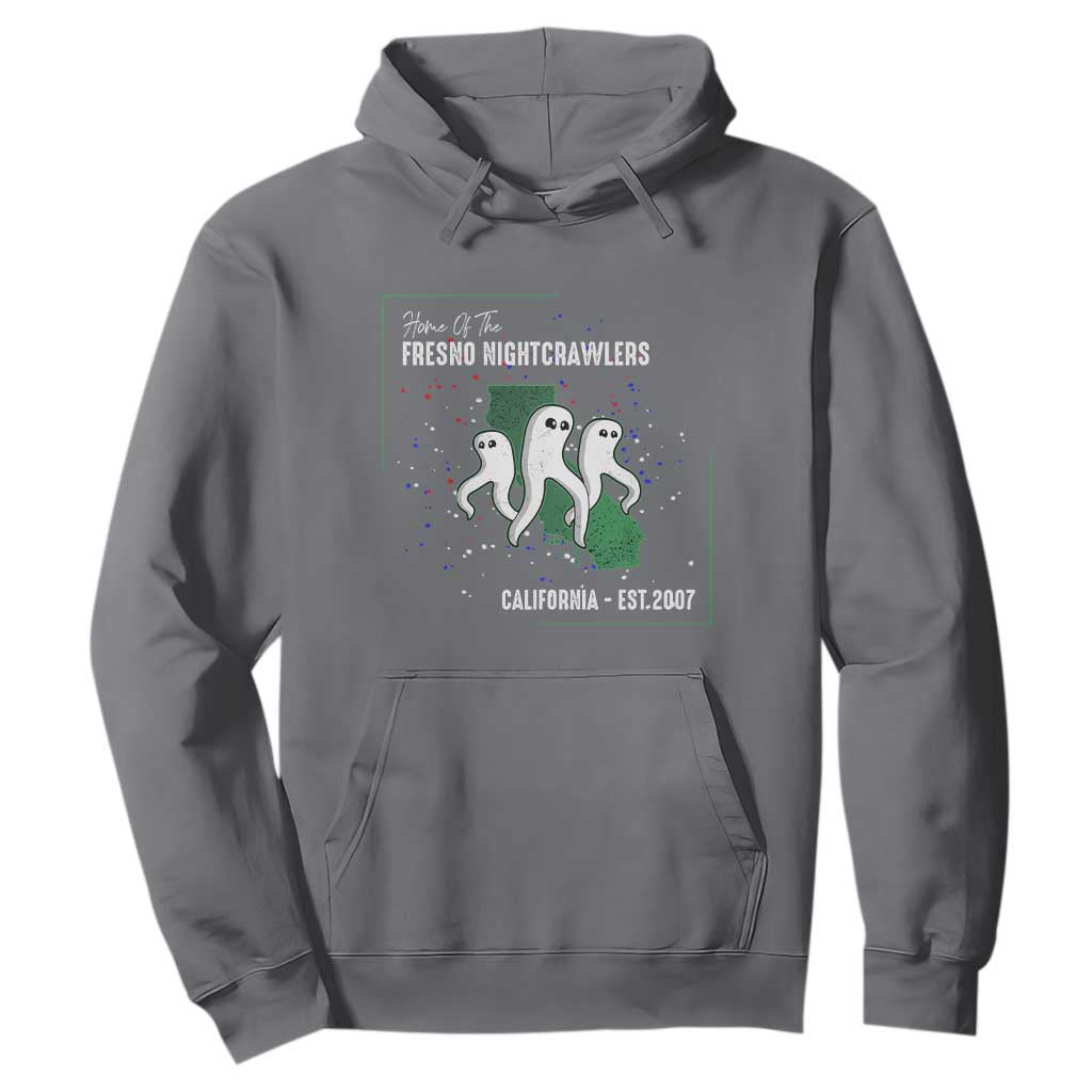 Fresno Nightcrawlers Hoodie Home Of California Cryptid Gift TS12 Charcoal Print Your Wear
