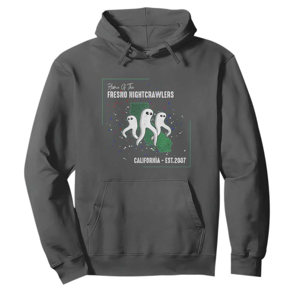 Fresno Nightcrawlers Hoodie Home Of California Cryptid Gift TS12 Dark Heather Print Your Wear