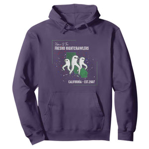 Fresno Nightcrawlers Hoodie Home Of California Cryptid Gift TS12 Purple Print Your Wear