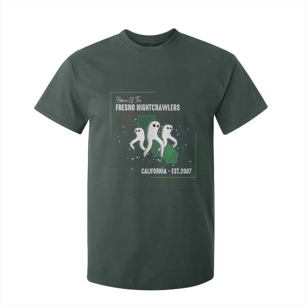 Fresno Nightcrawlers T Shirt For Kid Home Of California Cryptid Gift TS12 Dark Forest Green Print Your Wear