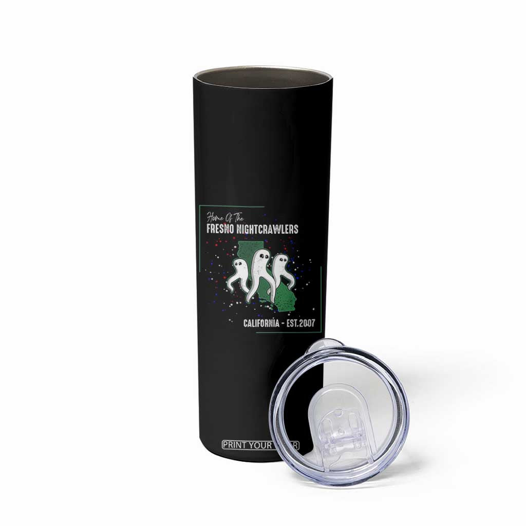Fresno Nightcrawlers Skinny Tumbler Home Of California Cryptid Gift TS12 Print Your Wear