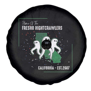 Fresno Nightcrawlers Spare Tire Cover Home Of California Cryptid Gift TS12 Print Your Wear