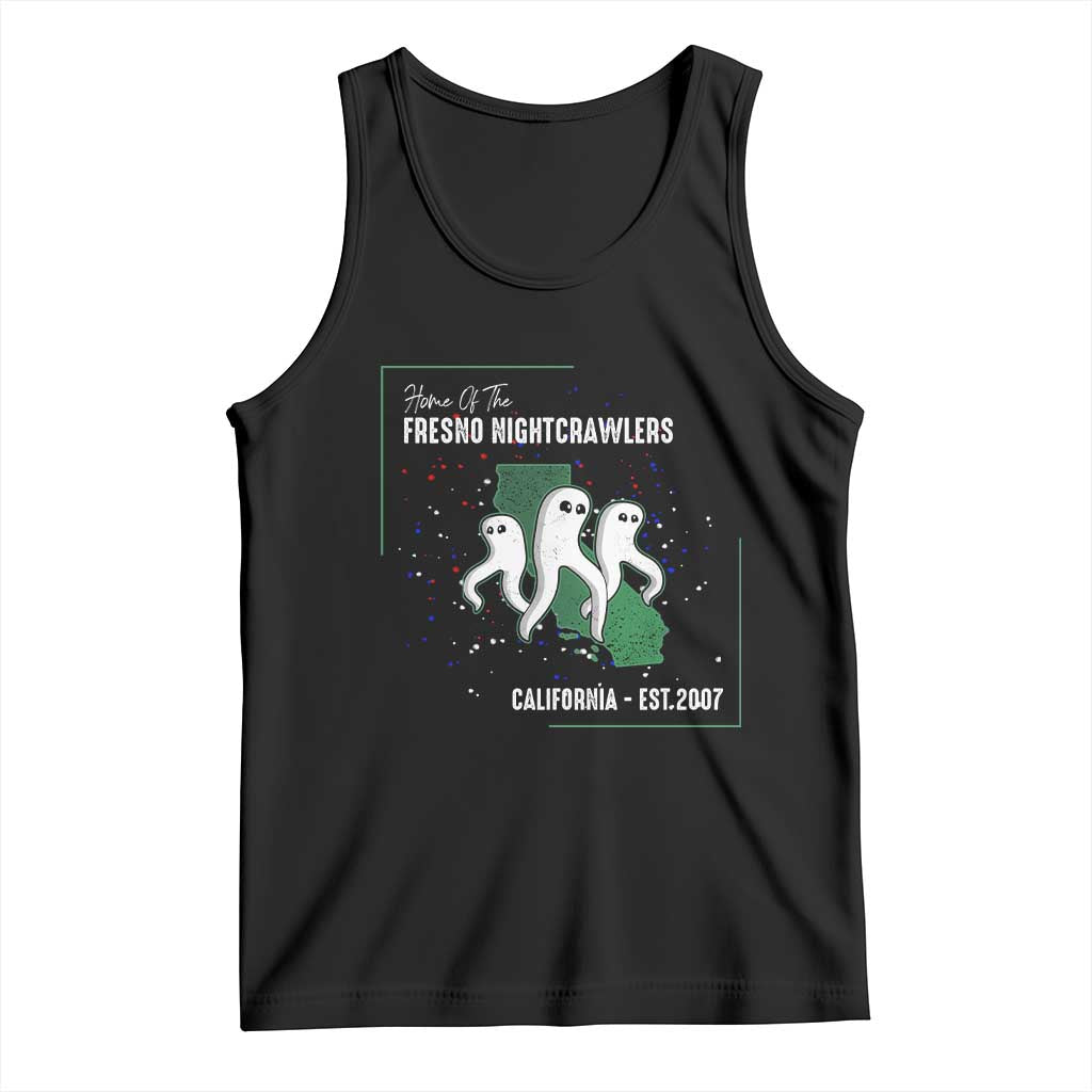Fresno Nightcrawlers Tank Top Home Of California Cryptid Gift TS12 Black Print Your Wear