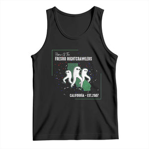 Fresno Nightcrawlers Tank Top Home Of California Cryptid Gift TS12 Black Print Your Wear