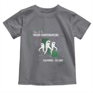 Fresno Nightcrawlers Toddler T Shirt Home Of California Cryptid Gift TS12 Charcoal Print Your Wear