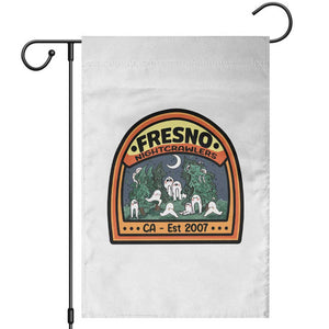 Fresno Nightcrawlers Folklore Gift Garden Flag Home Of California Cryptids TS12 White Print Your Wear