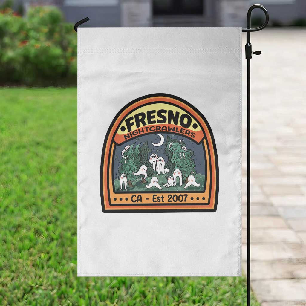 Fresno Nightcrawlers Folklore Gift Garden Flag Home Of California Cryptids TS12 Print Your Wear