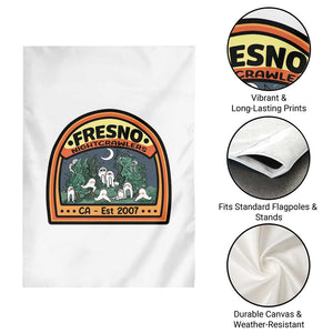 Fresno Nightcrawlers Folklore Gift Garden Flag Home Of California Cryptids TS12 Print Your Wear
