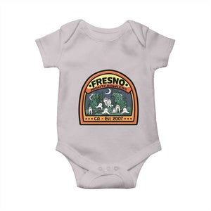 Fresno Nightcrawlers Folklore Gift Baby Onesie Home Of California Cryptids TS12 Ice Gray Print Your Wear