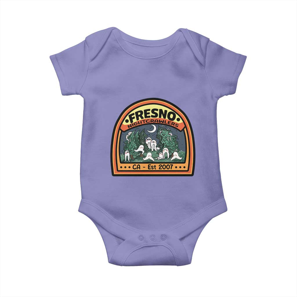 Fresno Nightcrawlers Folklore Gift Baby Onesie Home Of California Cryptids TS12 Violet Print Your Wear