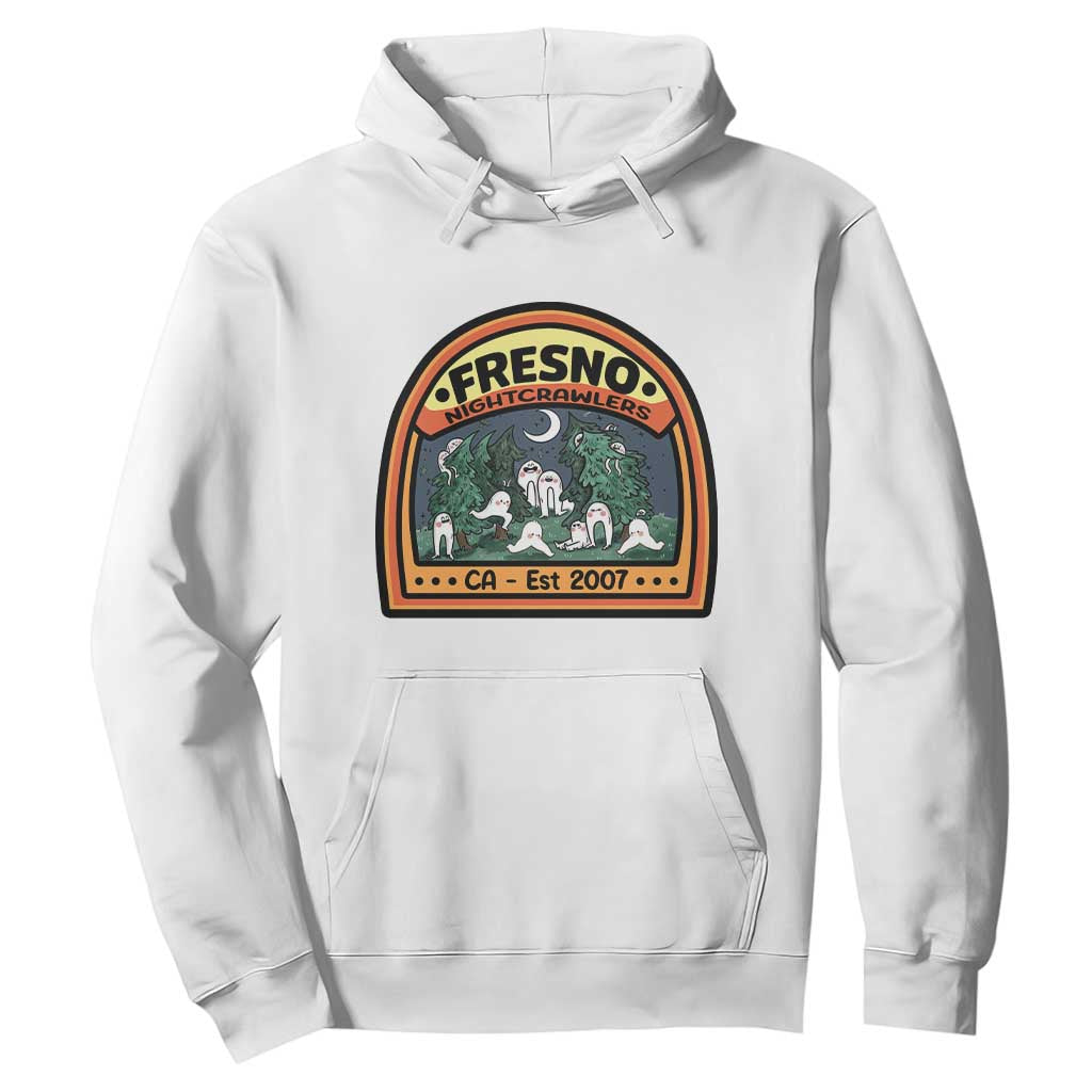 Fresno Nightcrawlers Folklore Gift Hoodie Home Of California Cryptids TS12 White Print Your Wear