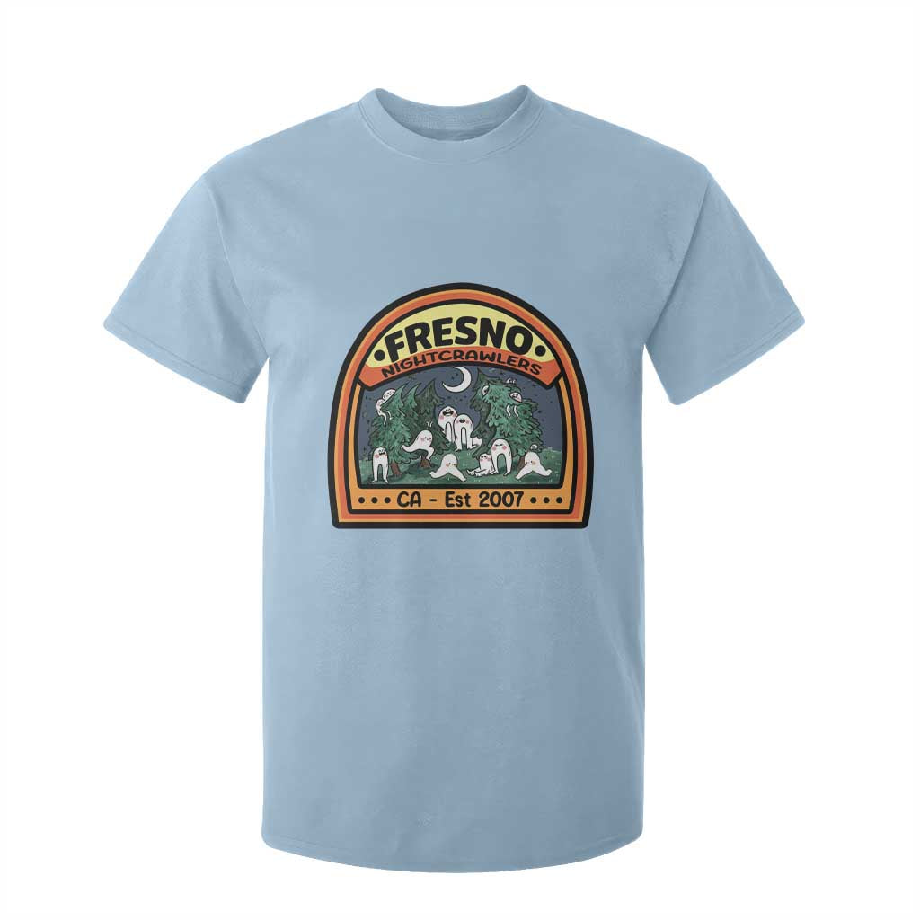 Fresno Nightcrawlers Folklore Gift T Shirt For Kid Home Of California Cryptids TS12 Light Blue Print Your Wear