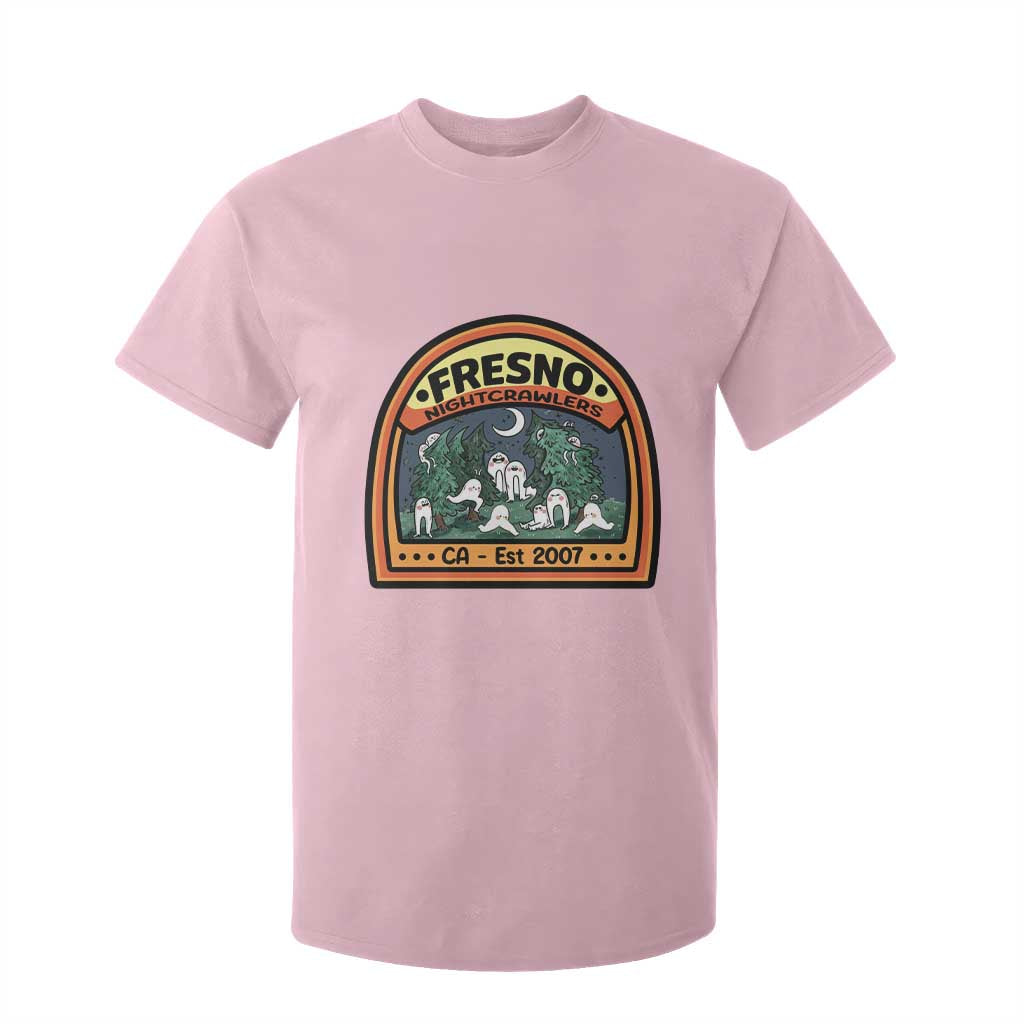 Fresno Nightcrawlers Folklore Gift T Shirt For Kid Home Of California Cryptids TS12 Light Pink Print Your Wear