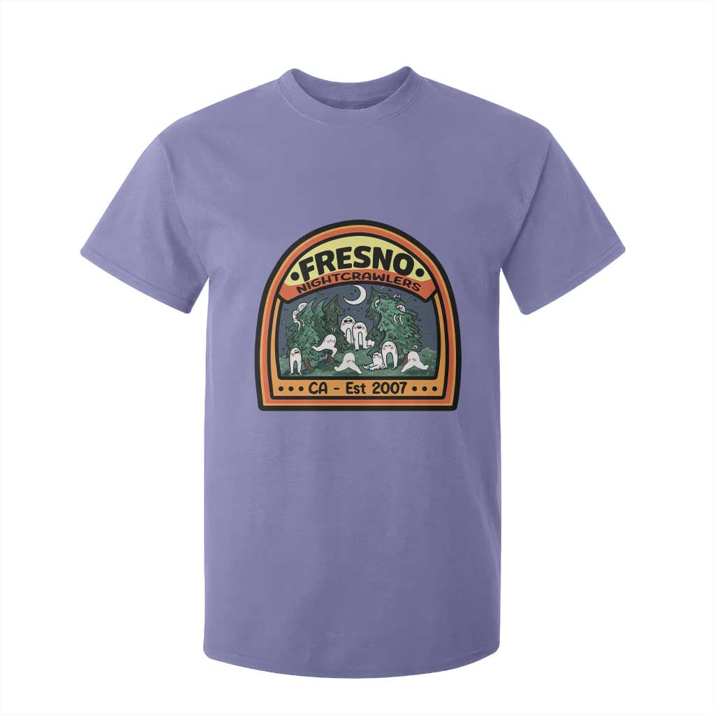 Fresno Nightcrawlers Folklore Gift T Shirt For Kid Home Of California Cryptids TS12 Violet Print Your Wear