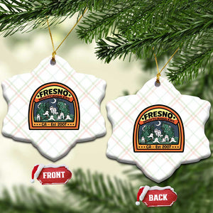 Fresno Nightcrawlers Folklore Gift Ceramic Ornament Home Of California Cryptids TS12 Print Your Wear