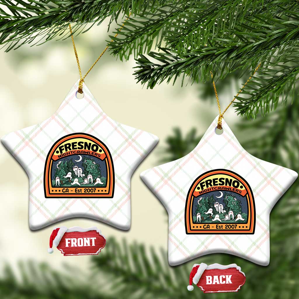 Fresno Nightcrawlers Folklore Gift Ceramic Ornament Home Of California Cryptids TS12 Print Your Wear