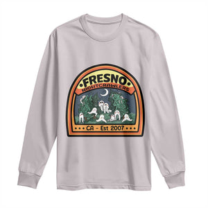 Fresno Nightcrawlers Folklore Gift Long Sleeve Shirt Home Of California Cryptids TS12 Ice Gray Print Your Wear