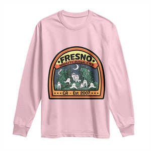 Fresno Nightcrawlers Folklore Gift Long Sleeve Shirt Home Of California Cryptids TS12 Light Pink Print Your Wear
