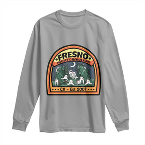 Fresno Nightcrawlers Folklore Gift Long Sleeve Shirt Home Of California Cryptids TS12 Sport Gray Print Your Wear