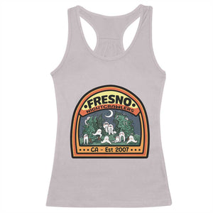 Fresno Nightcrawlers Folklore Gift Racerback Tank Top Home Of California Cryptids TS12 Ice Gray Print Your Wear