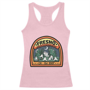 Fresno Nightcrawlers Folklore Gift Racerback Tank Top Home Of California Cryptids TS12 Light Pink Print Your Wear