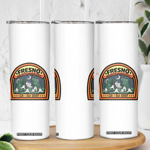 Fresno Nightcrawlers Folklore Gift Skinny Tumbler Home Of California Cryptids TS12 Print Your Wear