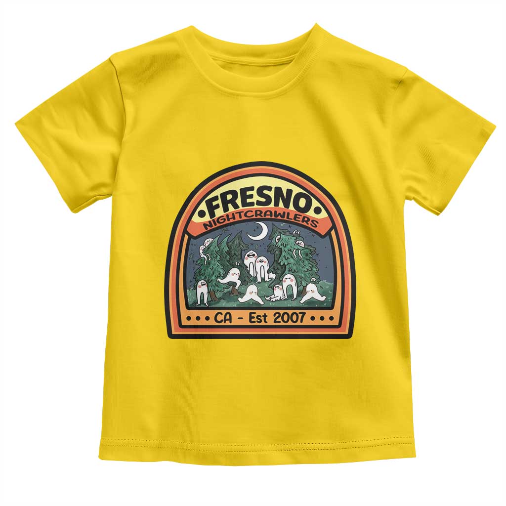 Fresno Nightcrawlers Folklore Gift Toddler T Shirt Home Of California Cryptids TS12 Daisy Print Your Wear