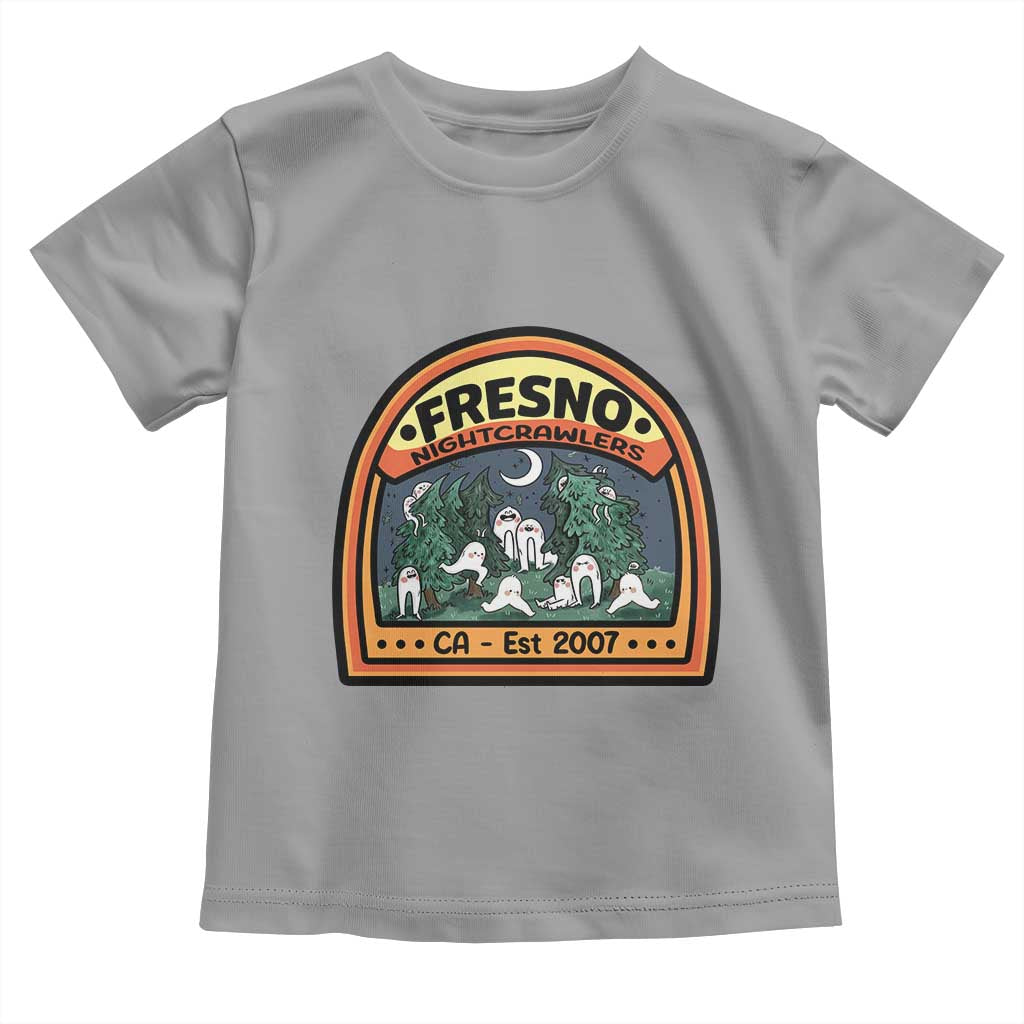 Fresno Nightcrawlers Folklore Gift Toddler T Shirt Home Of California Cryptids TS12 Sport Gray Print Your Wear