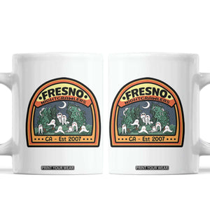 Fresno Nightcrawlers Folklore Gift Coffee Mug Home Of California Cryptids TS12 White Print Your Wear