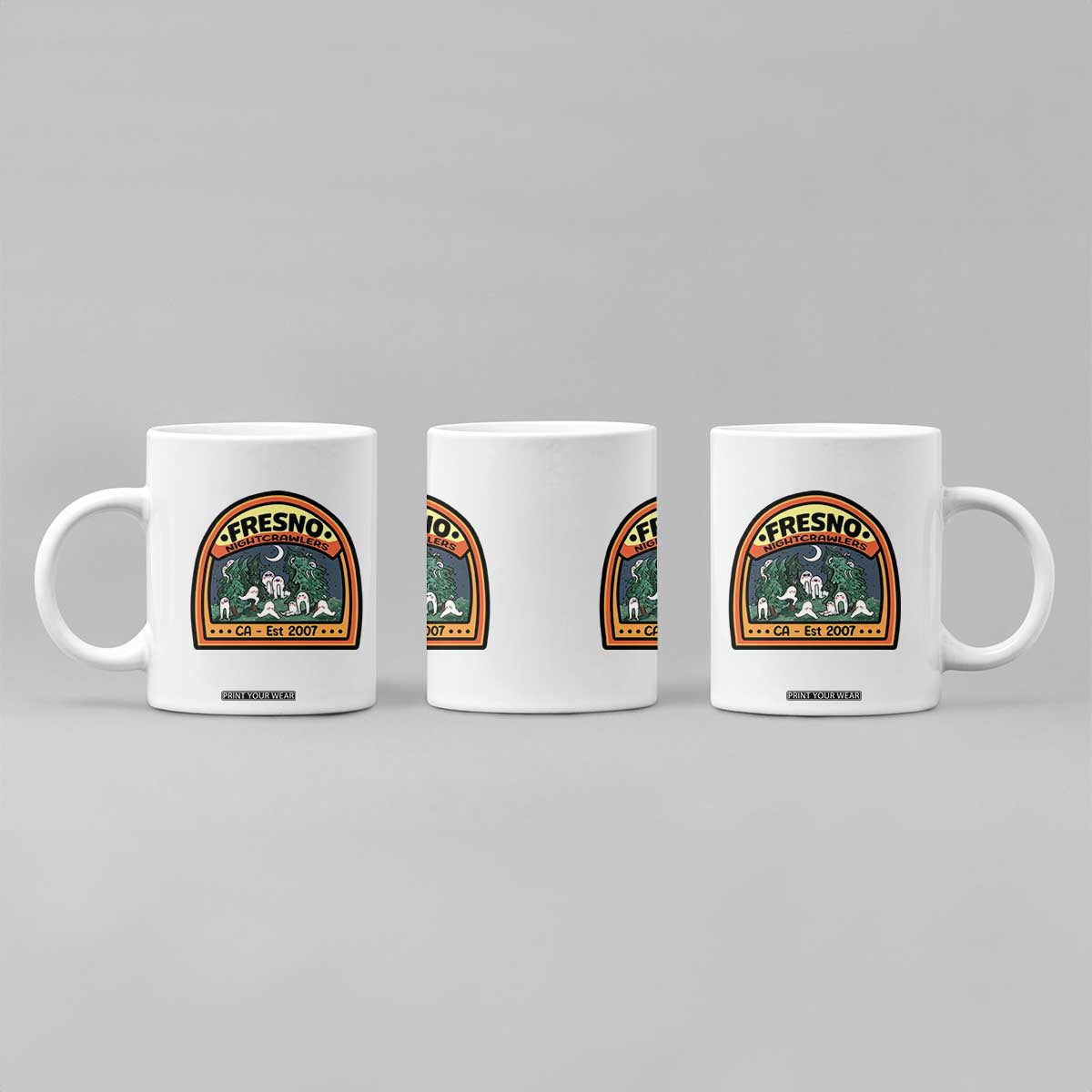 Fresno Nightcrawlers Folklore Gift Coffee Mug Home Of California Cryptids TS12 Print Your Wear