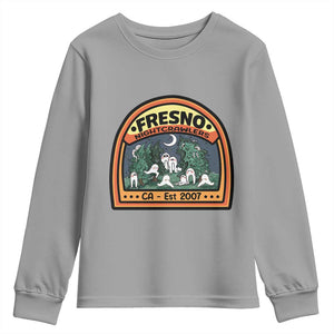 Fresno Nightcrawlers Folklore Gift Youth Sweatshirt Home Of California Cryptids TS12 Sport Gray Print Your Wear