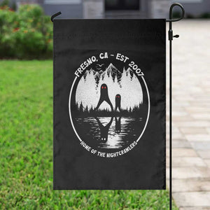 Home Of The Fresno Nightcrawlers Garden Flag California Cryptid Hunter TS12 Print Your Wear