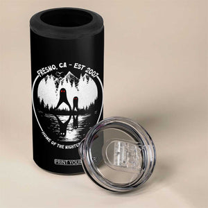 Home Of The Fresno Nightcrawlers 4 in 1 Can Cooler Tumbler California Cryptid Hunter TS12 Print Your Wear